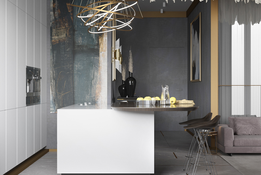 230平輕奢風(fēng)格裝修效果圖 230平輕奢風(fēng)格裝修效果圖