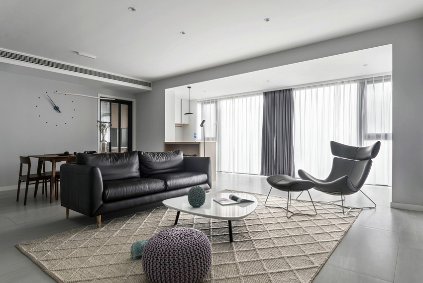 186平軟裝現代極簡風格裝修效果圖 186平軟裝現代極簡風格裝修效果圖