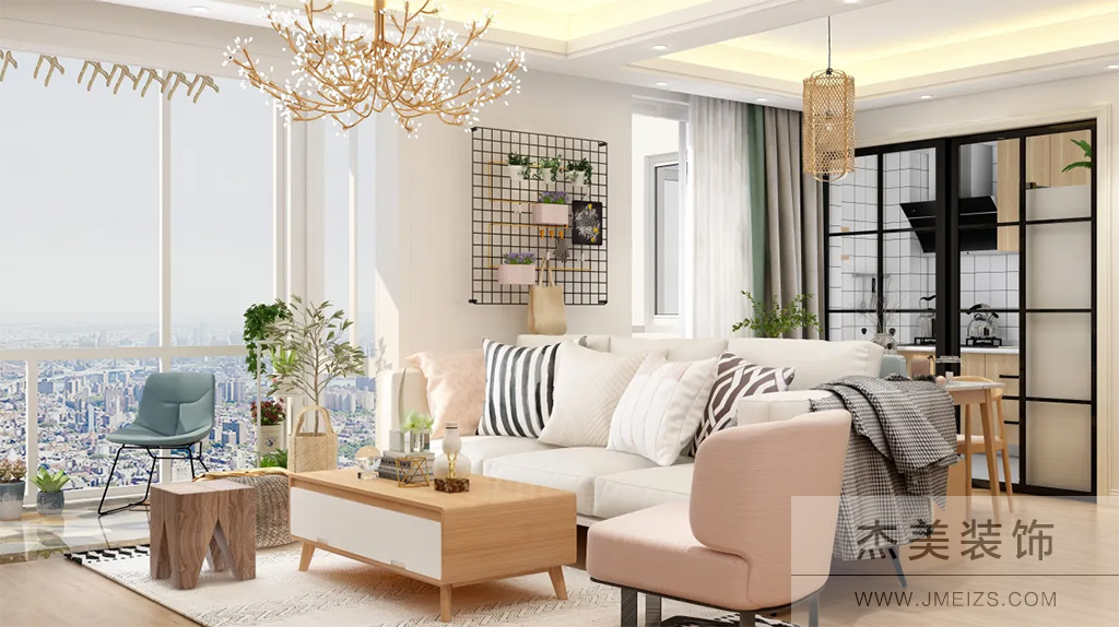 北歐原木風格裝修效果圖 北歐風格裝修效果圖